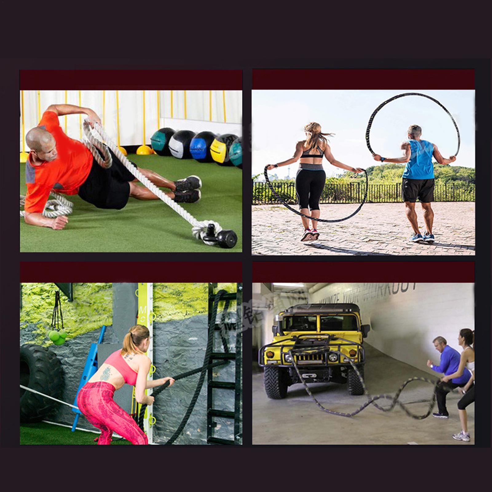 Battle Rope Heavy - Tali Skipping Berat Peralatan Latihan Kebugaran