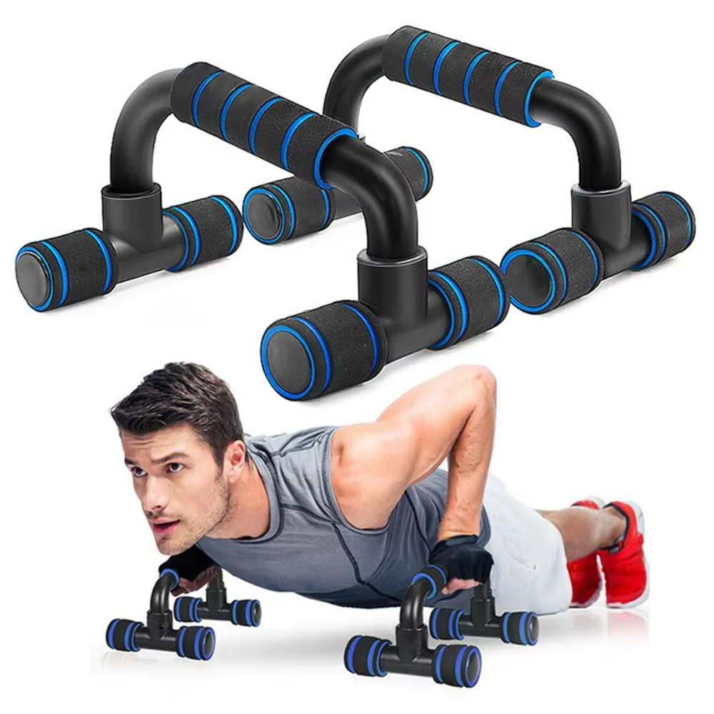 Home Gym Power Rack - Bar Penyangga Push Up Anti-Selip Bentuk