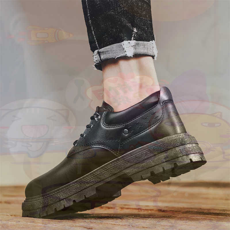 Home Gym Luxury Design - Sepatu Pria Tenis Pelatih Fashion Kulit