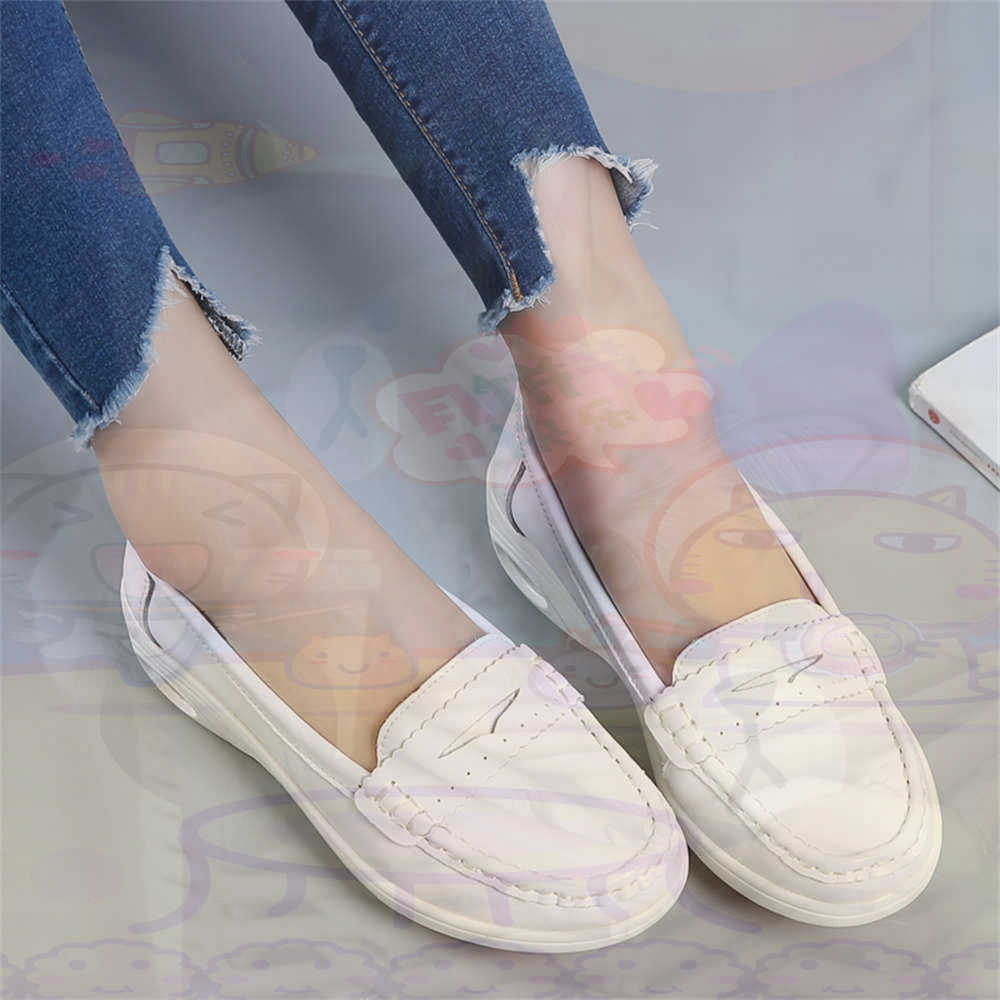 Home Gym Luxury Design - Sepatu Ukuran Besar Wanita Slip-On Lembut