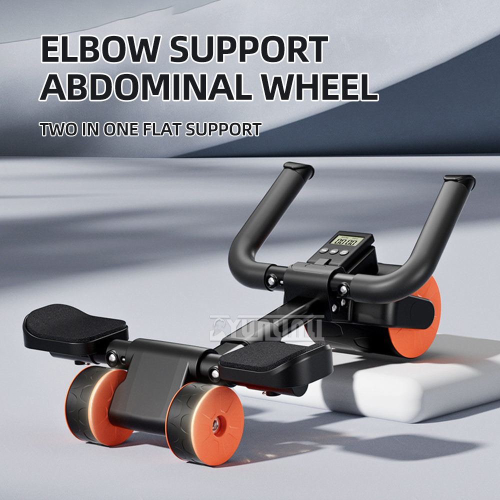 Ab Roller Wheel - Alat Fitness Roda Abdominal Multifungsi untuk