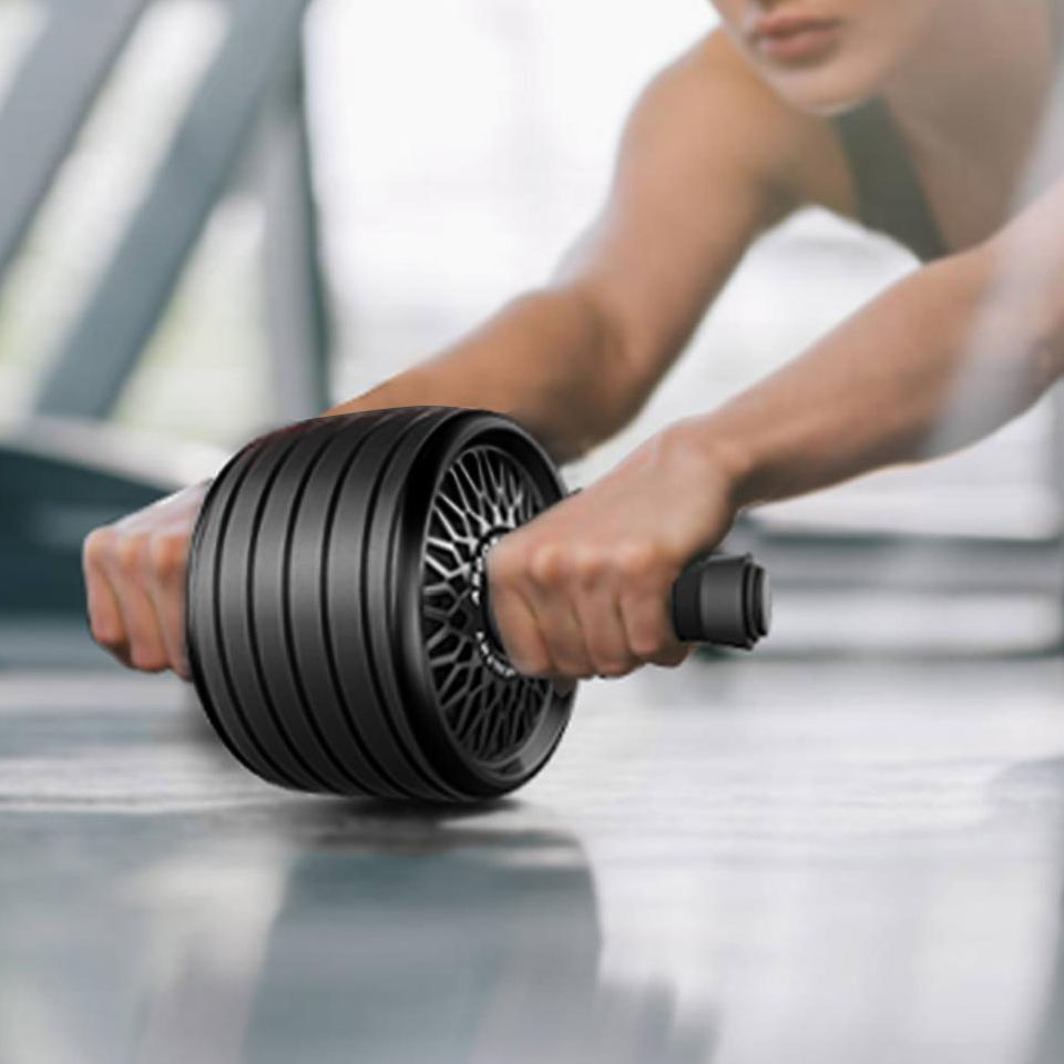 Ab Roller Roda Latihan Otot Pe - Ab Roller Wheel ulasan dan harga