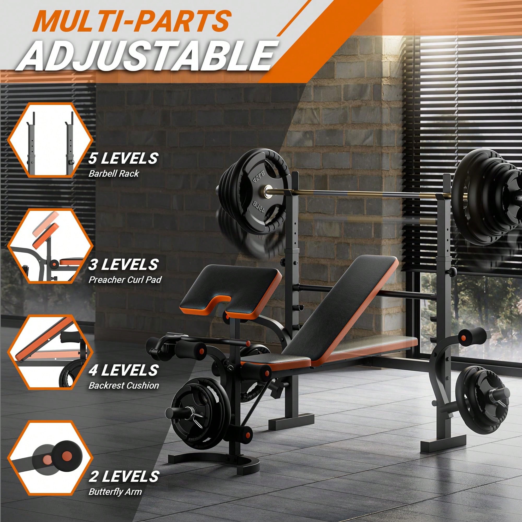 Bangku Angkat Beban GIKPAL, Se - Home Gym Leg Extension ulasan dan harga