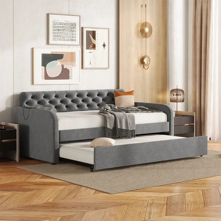 Sofa Bed Kain Multifungsi Mewa - Home Gym Luxury Design ulasan dan harga