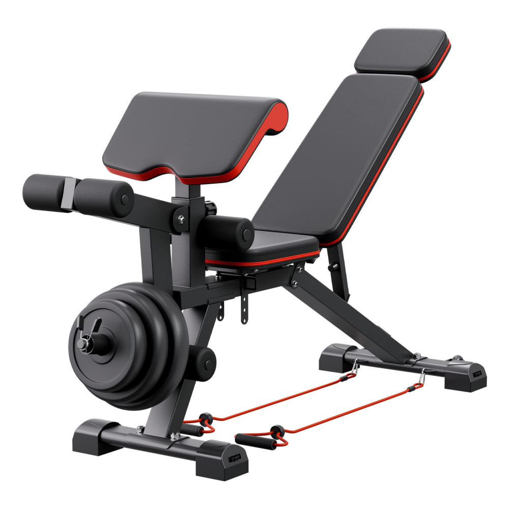 Bangku Latihan dengan Beban ya - Home Gym Leg Extension ulasan dan harga