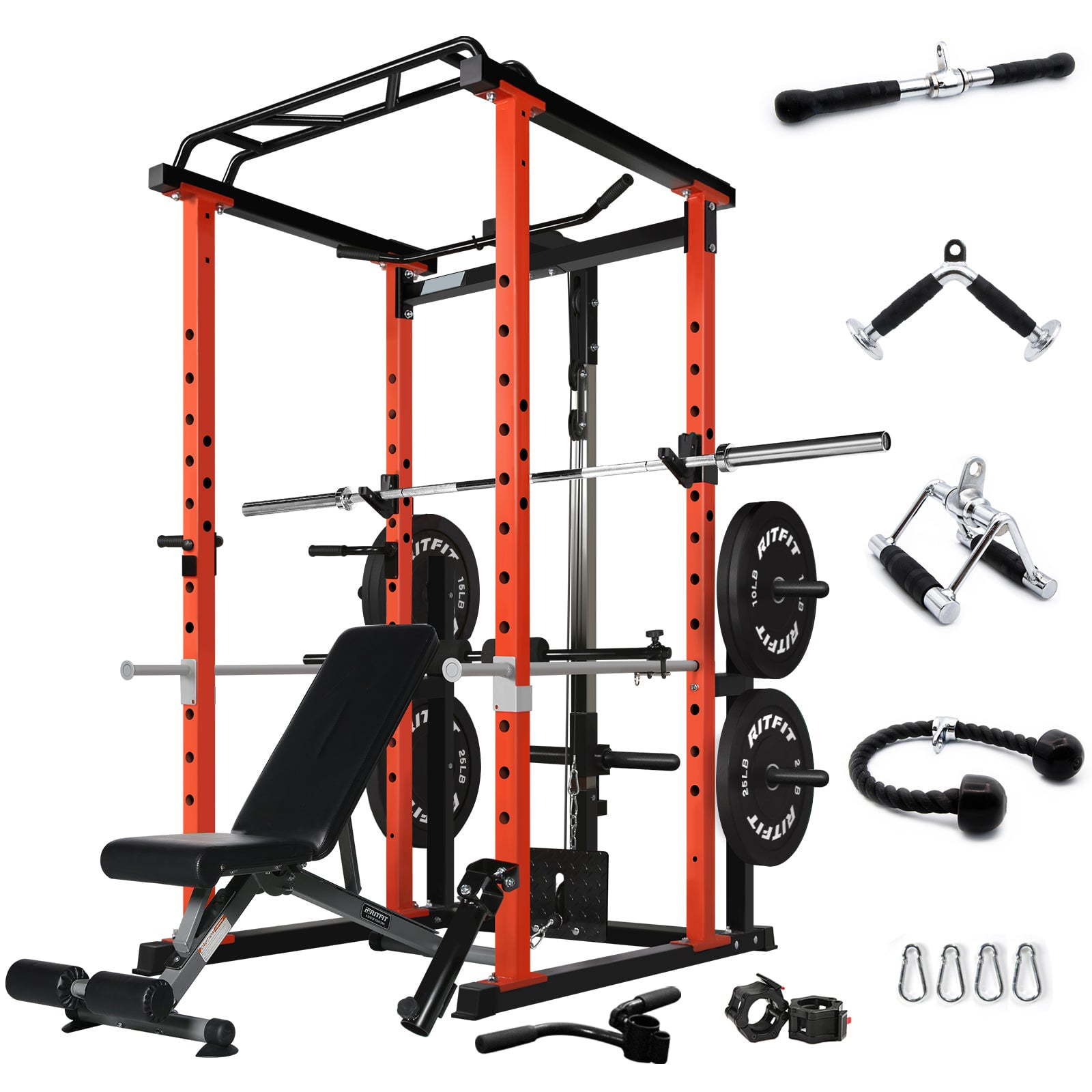 Rak Latihan Multifungsi Komers - Home Gym Power Rack ulasan dan harga
