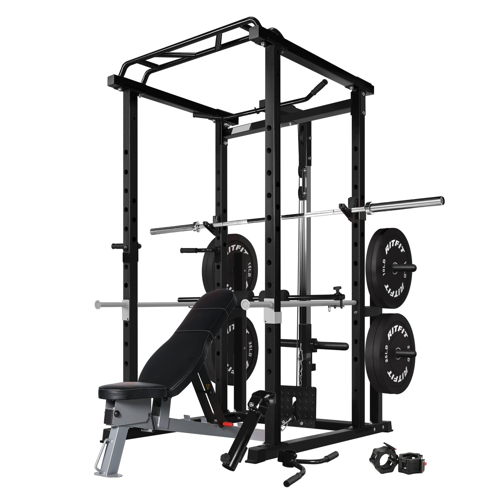 Rak Latihan Multifungsi Komers - Home Gym Power Rack ulasan dan harga
