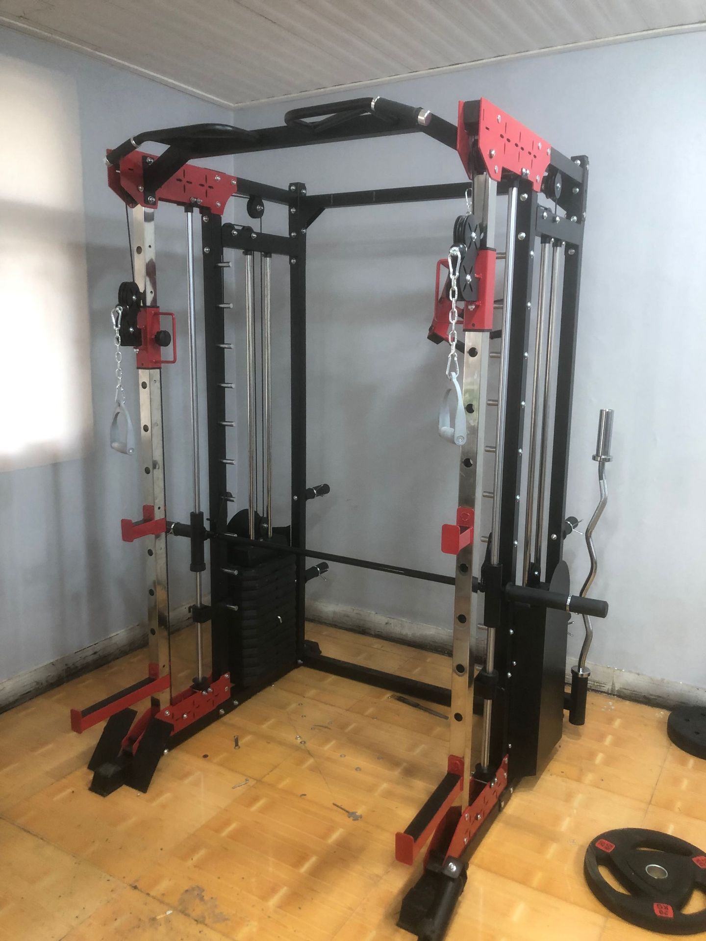 Peralatan Gym Smith Machine Ga - Home Gym Power Rack ulasan dan harga