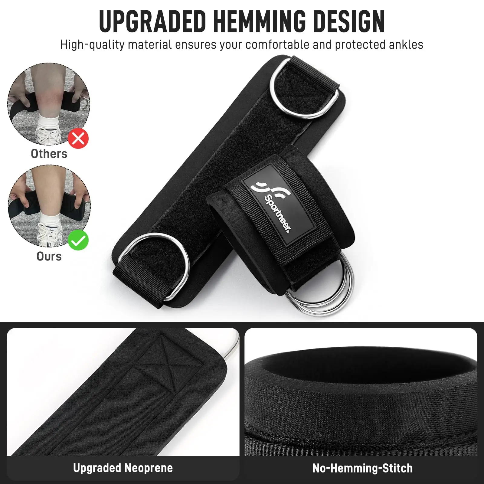 Sportneer, Tali Pengikat Perge - Home Gym Leg Extension ulasan dan harga