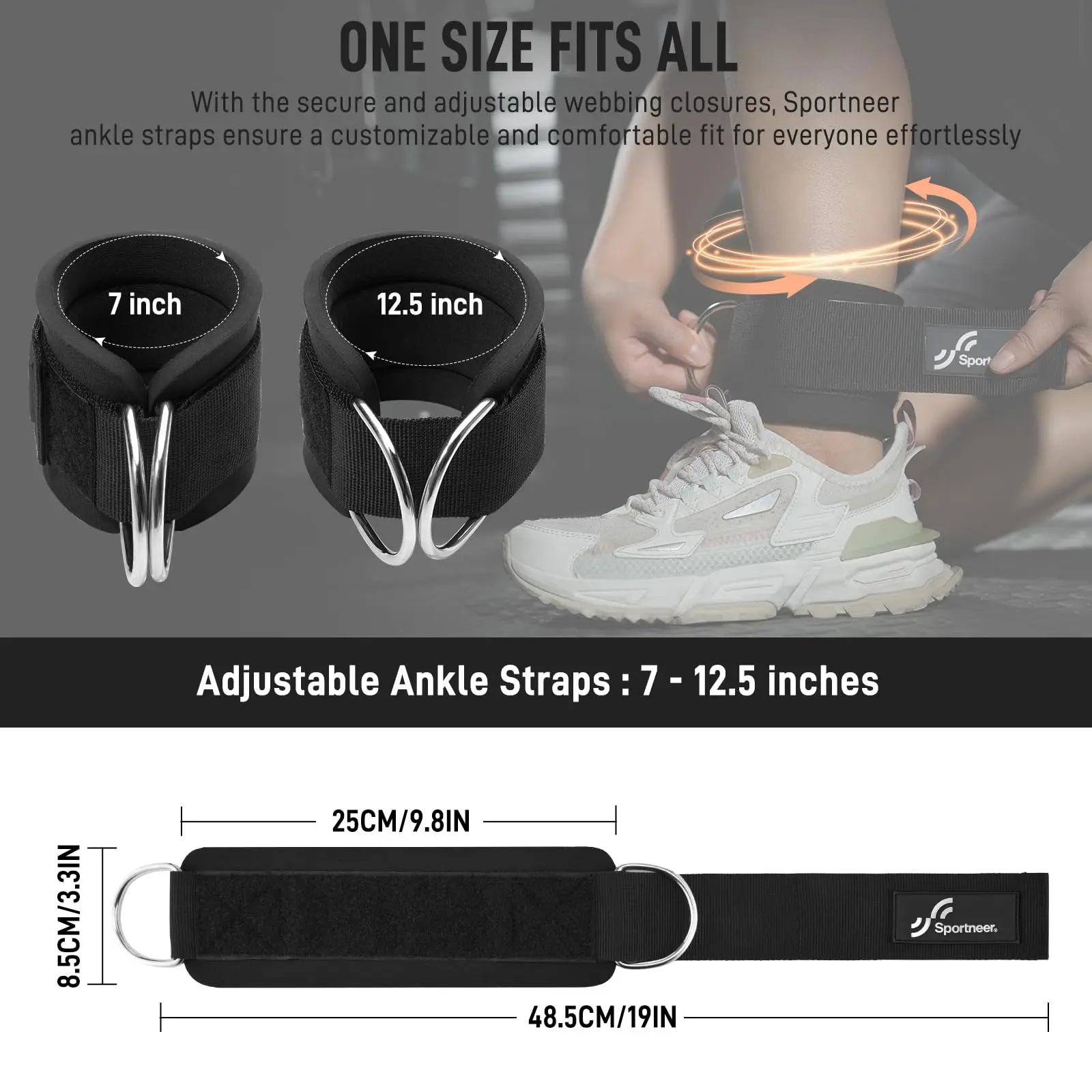 Sportneer, Tali Pengikat Perge - Home Gym Leg Extension ulasan dan harga